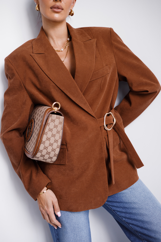 WHISPER jacket brown