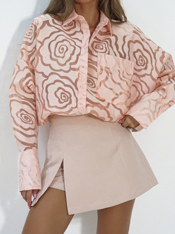 CUBA LIBRE apricot shirt