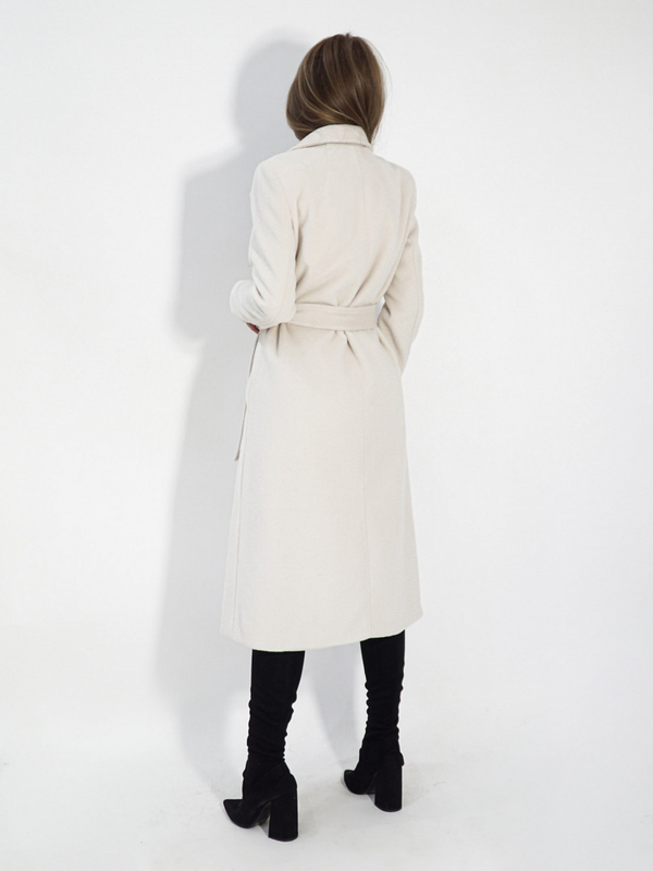 ON THE WAY cream coat