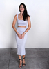 Set ISABEL grey melange