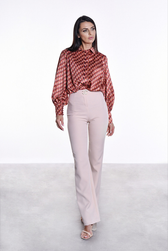STELLA Colorful Orange Shirt