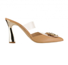 LILA LOU beige stilettos