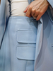 FOR YOU blue skirt-shorts
