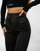Black insulated leggings