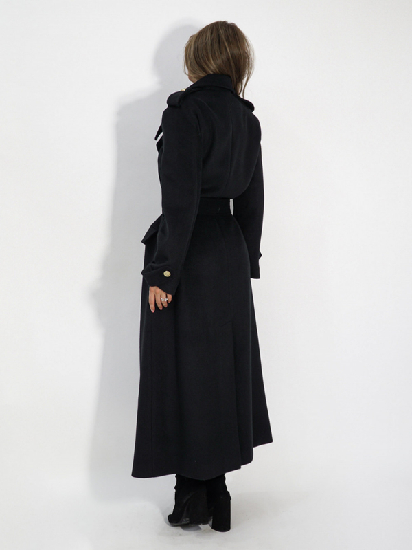 LE LONG coat black