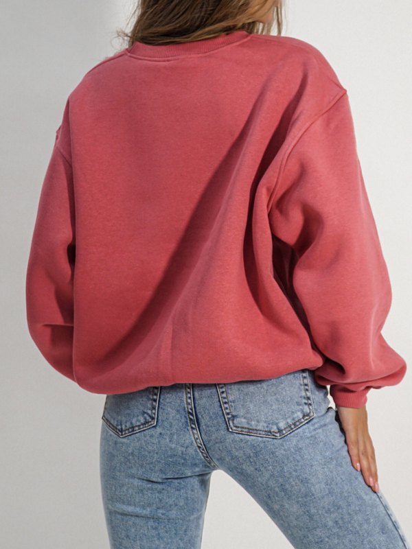 OLLIE raspberry sweatshirt