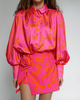 ROSE PINK-ORANGE skirt-shorts