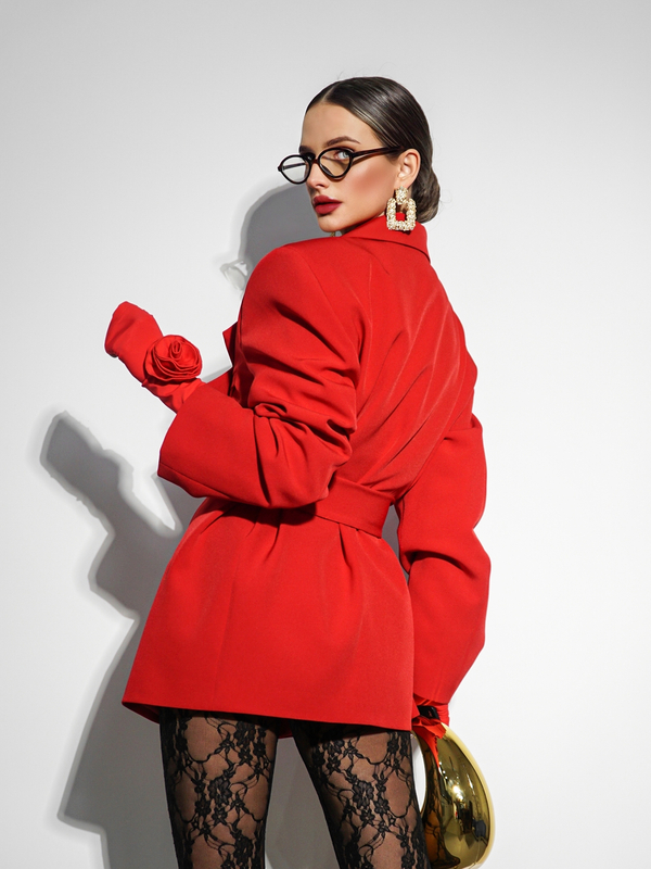 Żakiet ABOUT YOU czerwony