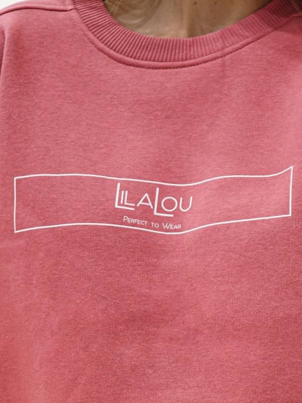 OLLIE raspberry sweatshirt