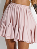 Skirt CLOCHE powder pink