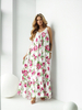 GYPSY white floral dress