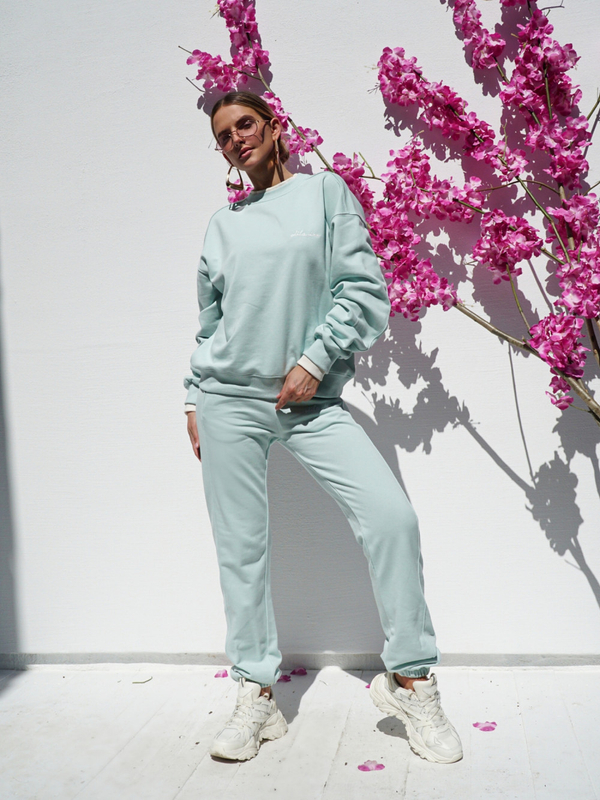POLI mint tracksuit