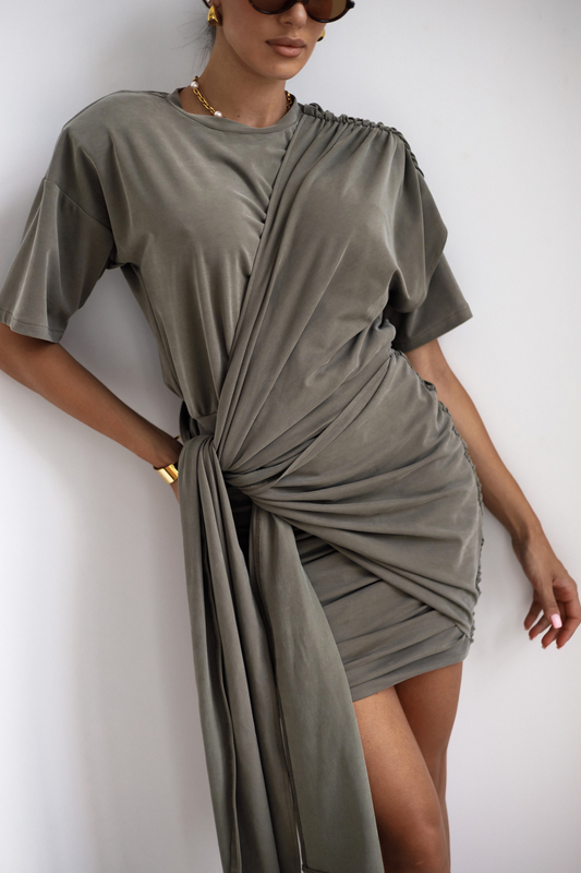 LINDA khaki dress