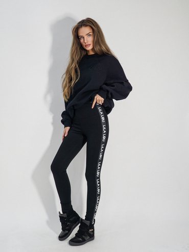 LILA LOU leggings black