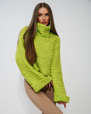 LIL lime sweater