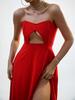 DUA red dress