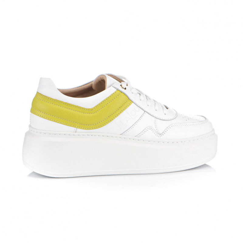 LILA LOU white sneakers
