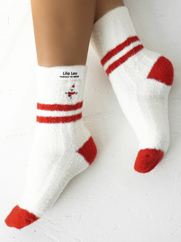 LILA LOU socks white