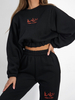 MICHOS2 black tracksuit