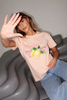 T-shirt SICILIA brzoskwiniowy