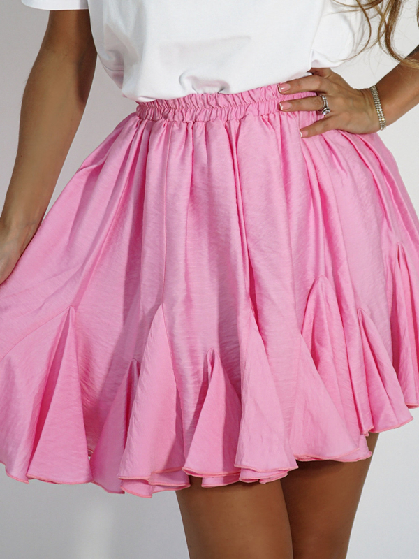 CLOCHE skirt barbie pink