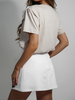 Skirt-shorts FOR YOU white