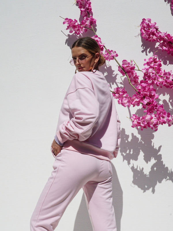 POLI pink and purple tracksuit