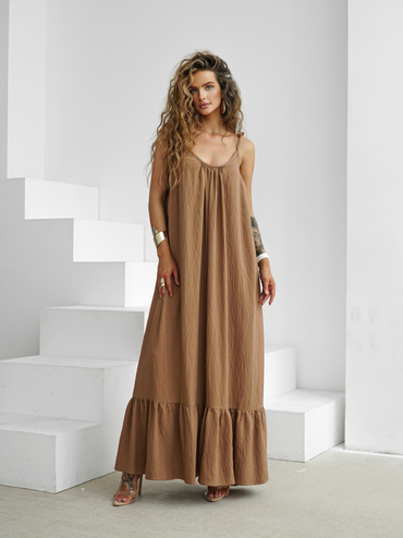 GYPSY brown dress