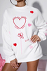CANDY white sweatshirt