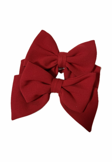 LILA LOU red bow