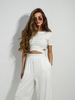 BLUE IVY white set