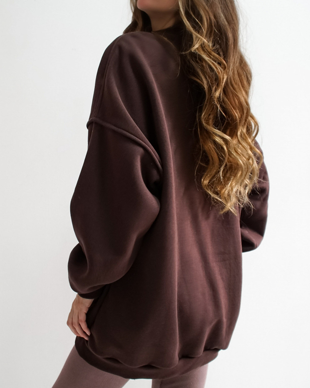 SOCIETY sweatshirt brown