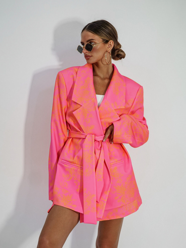Jacket ABOUT YOU pink-orange