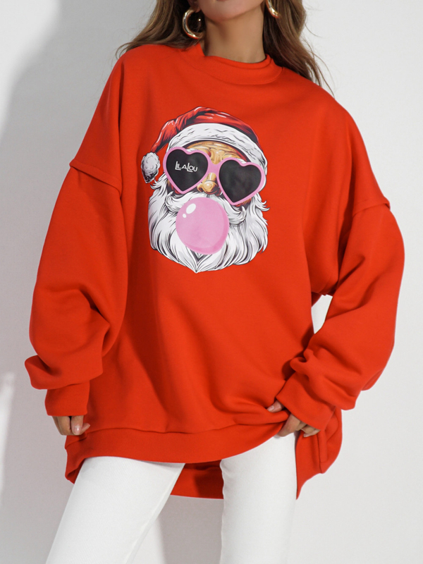 SANTA red sweatshirt