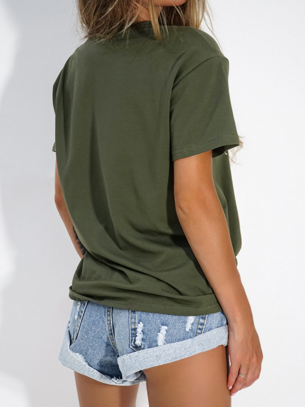 T-shirt ROCK khaki