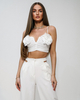 Rose top white
