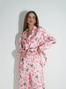 Christmas pajamas SANTA pink
