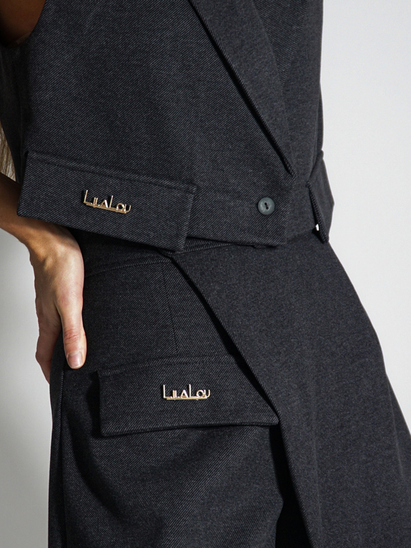 LEXI vest graphite