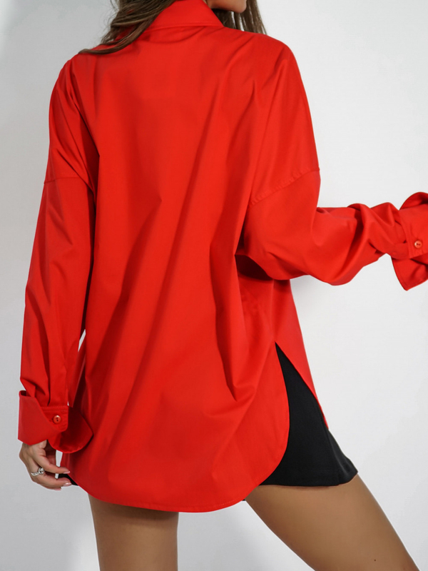 CHIARA red shirt