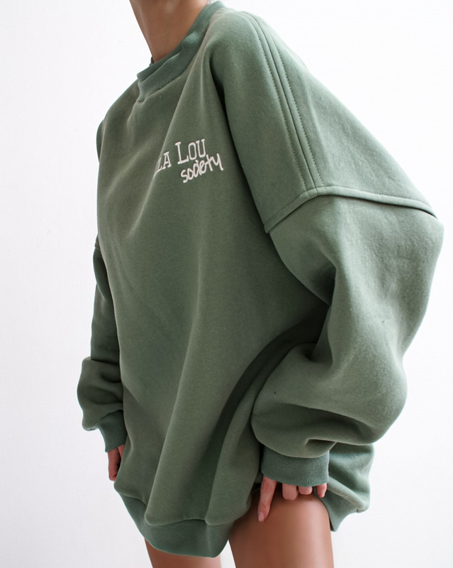 SOCIETY sweatshirt olive