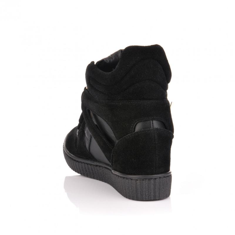 LILA LOU black sneakers