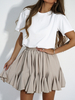 CLOCHE skirt dark beige
