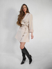 MAN WAS HERE jacket-dress beige